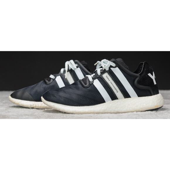 Adidas Y-3 Run Boost Yohji Yamamoto Black White Sneakers Mens Size 8 main image 4
